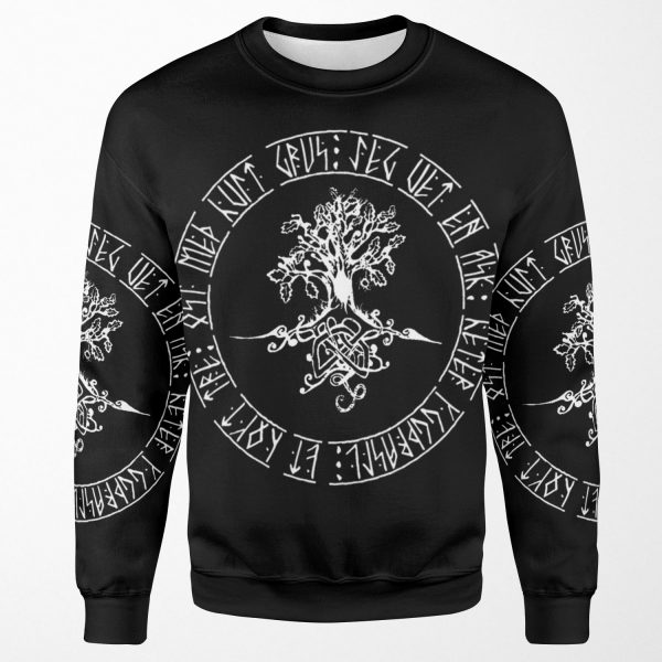 Yggdrasil Norse Tree Of Life All-over-print Unisex Sweatshirt
