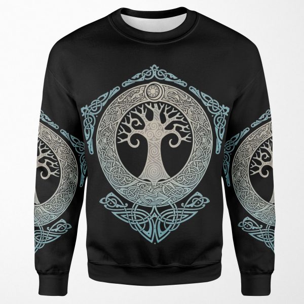 Yggdrasil Tree Of Life All-over-print Unisex Sweatshirt