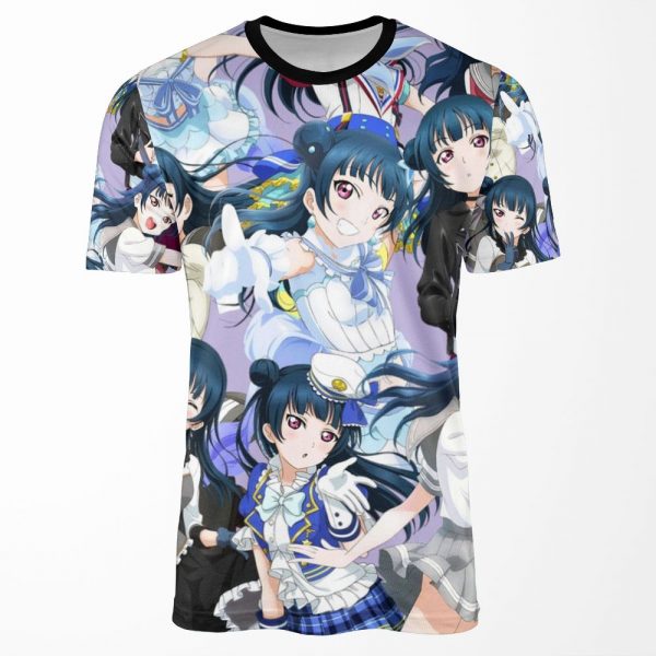 Yohane Everywhere All-over-print T-shirt
