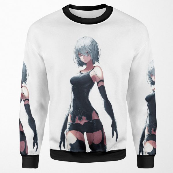 Yorha Type A No 2 All-over-print Unisex Sweatshirt