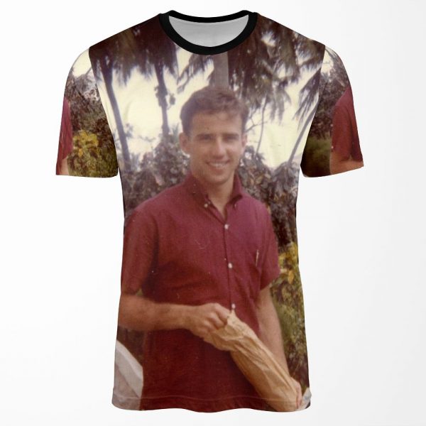 Young Joe Biden Print All-over-print T-shirt