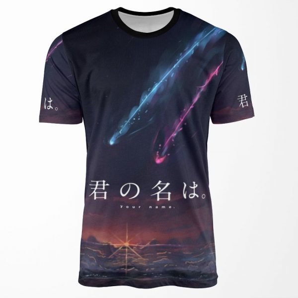 Your Name Kimi No Na Wa All-over-print T-shirt