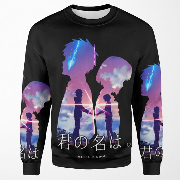 Your Name All-over-print Unisex Sweatshirt