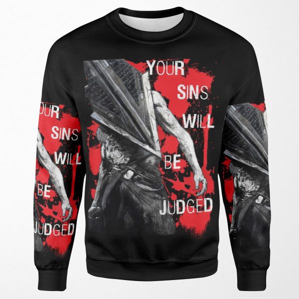 Your Sins Will Be Judged Again All-over-print Unisex Sweatshirt