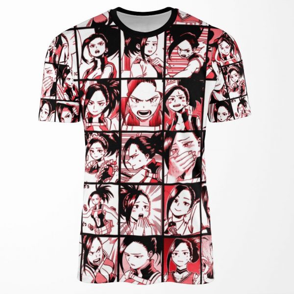 Yoyorozu Momo Collage All-over-print T-shirt