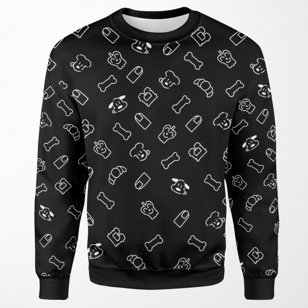 Yubi Yubi Korone San New Outfit Camisole Pattern All-over-print Unisex Sweatshirt