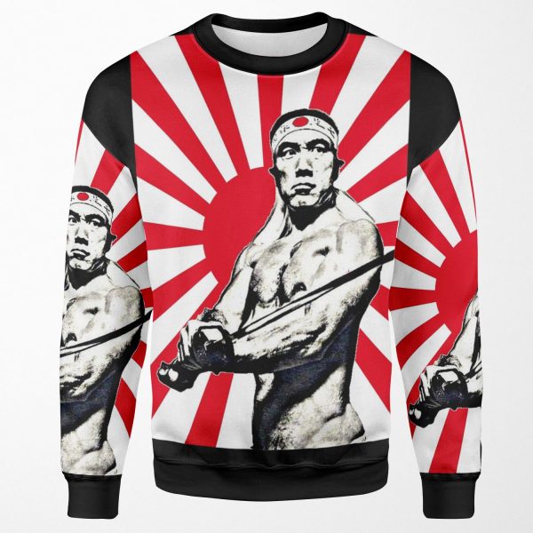 Yukio Mishima All-over-print Unisex Sweatshirt