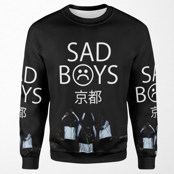 Yung Lean Night Time Tee All-over-print Unisex Sweatshirt