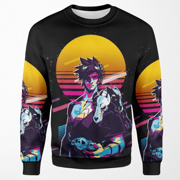 Zagreus Hades 80S Retro All-over-print Unisex Sweatshirt