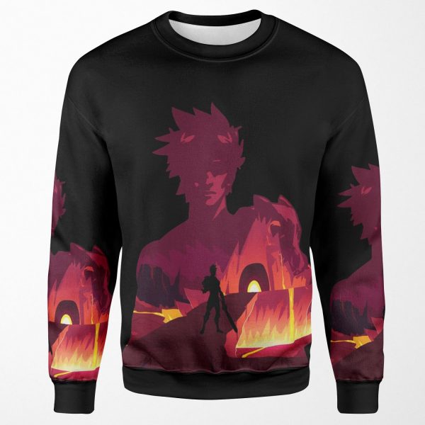Zagreus Hades Negative Illusion All-over-print Unisex Sweatshirt