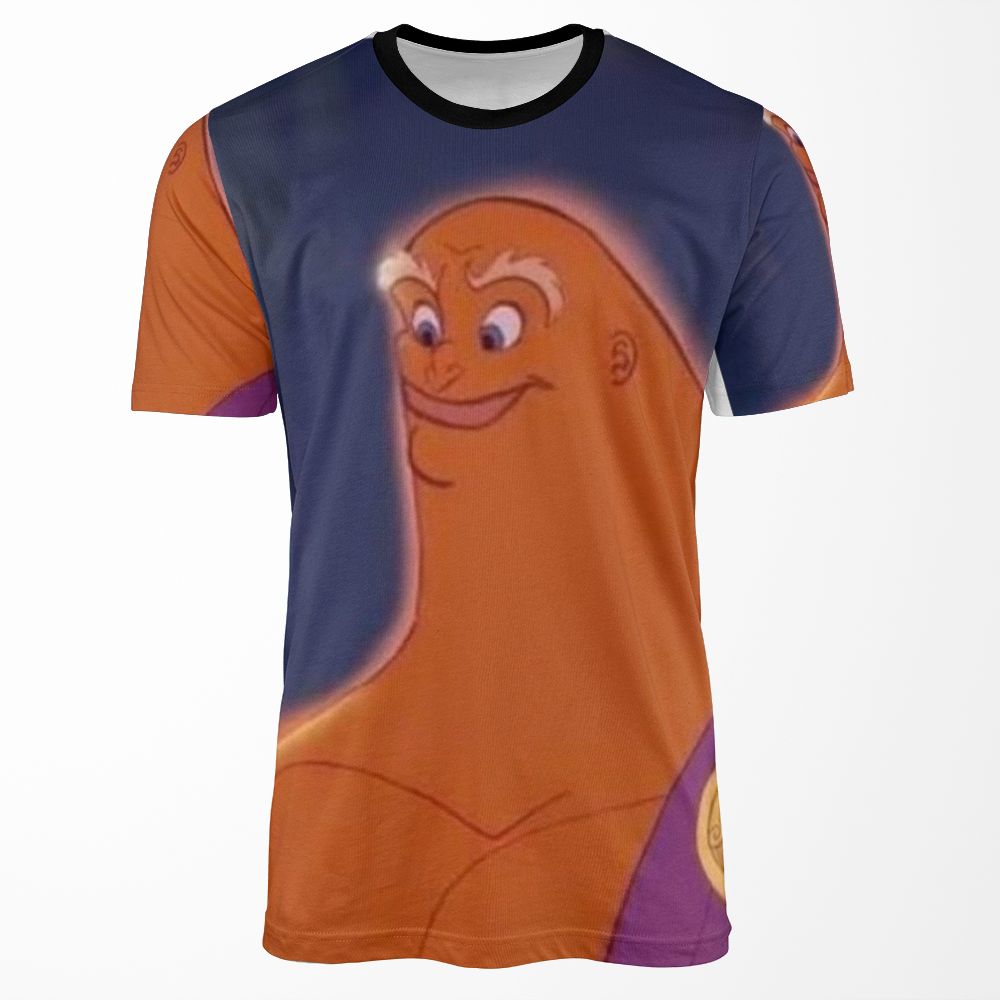 Zeus No Hair Meme All-over-print T-shirt