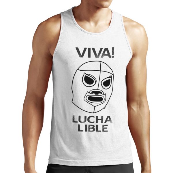 010 Viva Lucha Libre All-over-print Unisex Tank Top