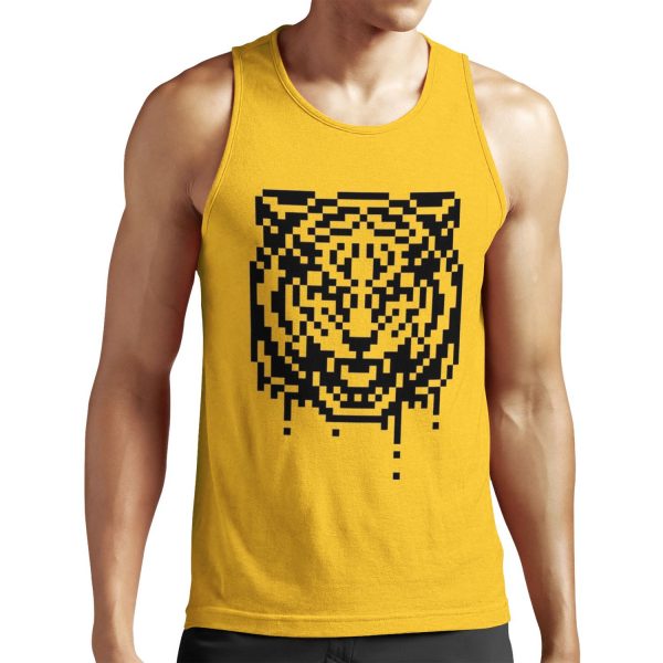 021 Tension Of Tiger All-over-print Unisex Tank Top