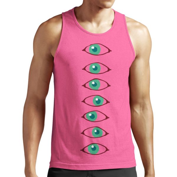 061 Shifty Eye All-over-print Unisex Tank Top