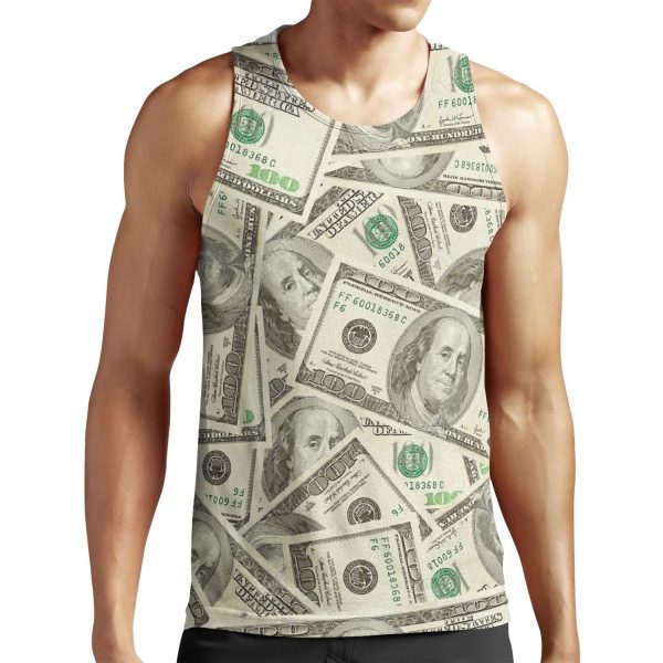 100 Dollar Bills All-over-print Unisex Tank Top