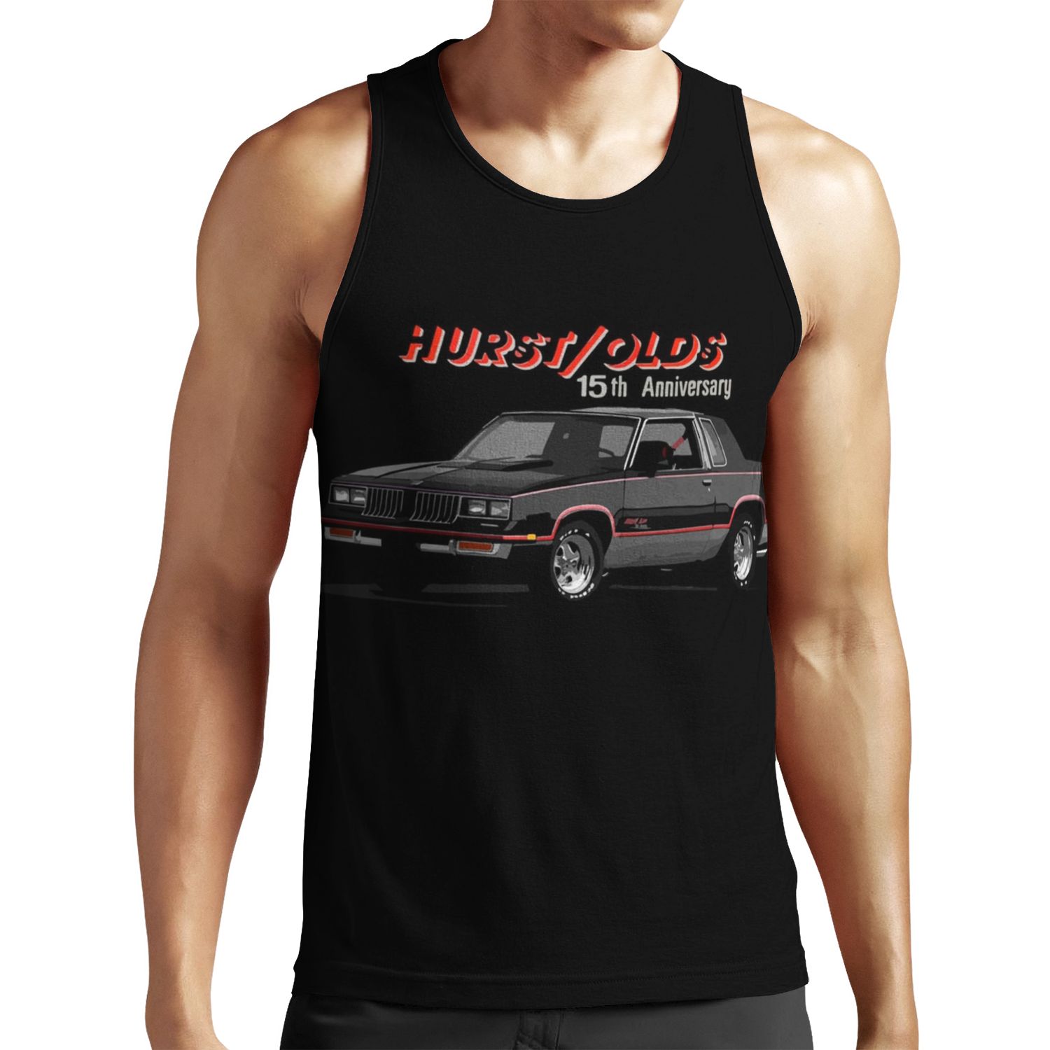 1983 Hurst Olds Cutlass All-over-print Unisex Tank Top