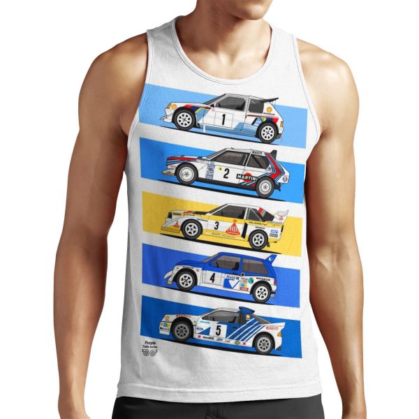 1986 Group B V2 All-over-print Unisex Tank Top