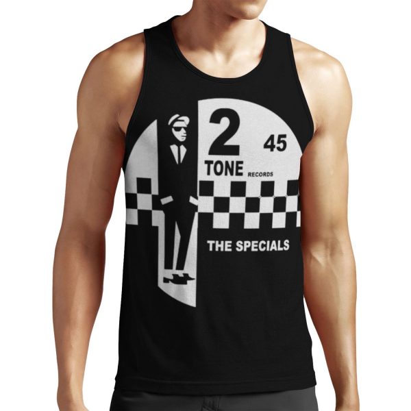 2 Tone Records Specials Ska All-over-print Unisex Tank Top