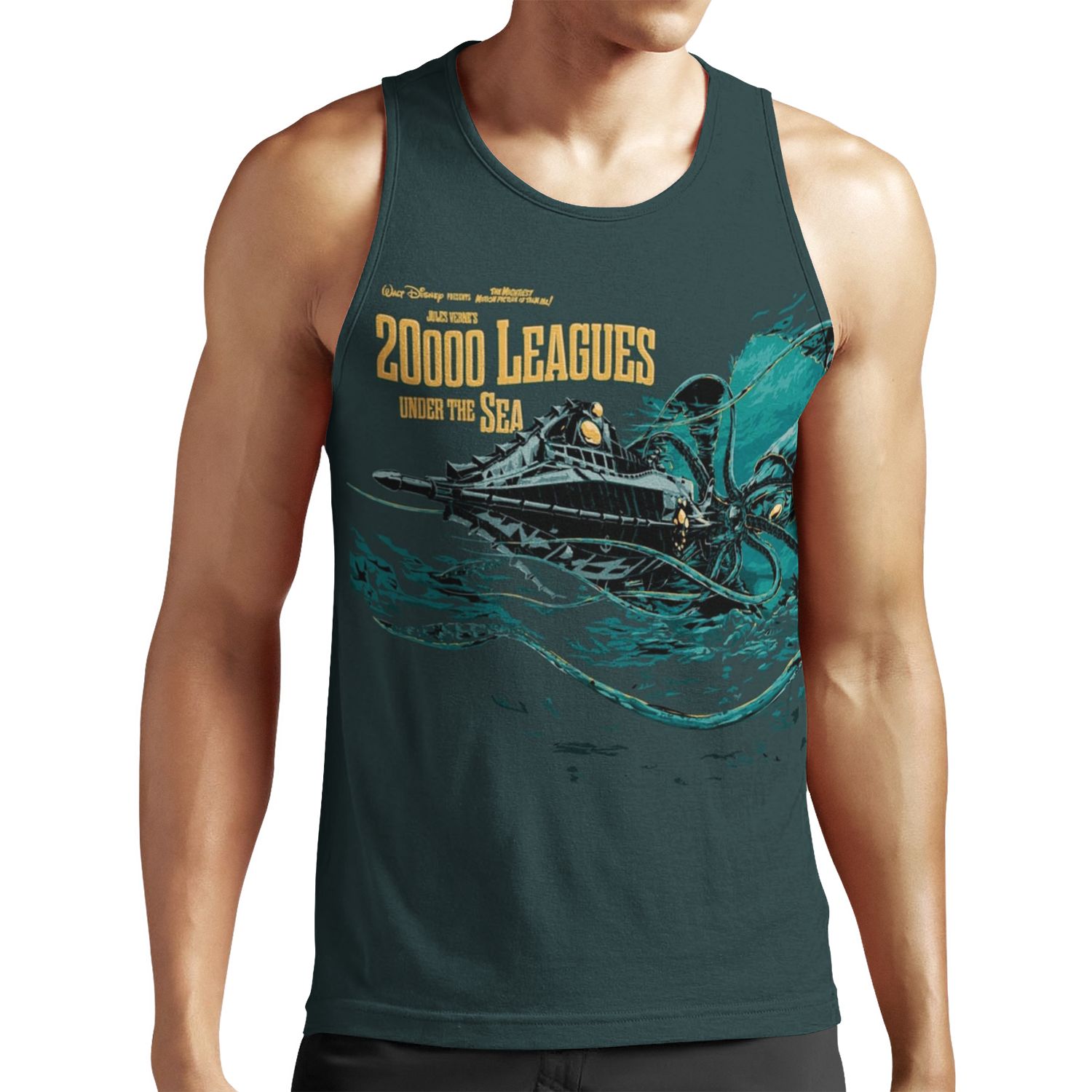 20000 Leagues Under Sea Jv All-over-print Unisex Tank Top