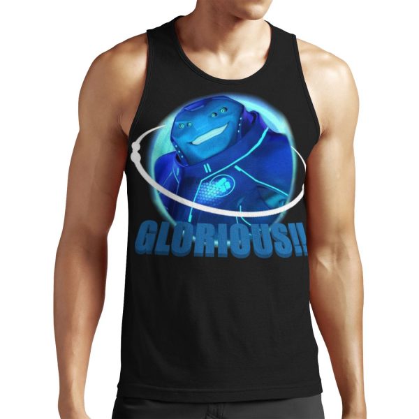 3 Below Varvatos Vex Glorious All-over-print Unisex Tank Top