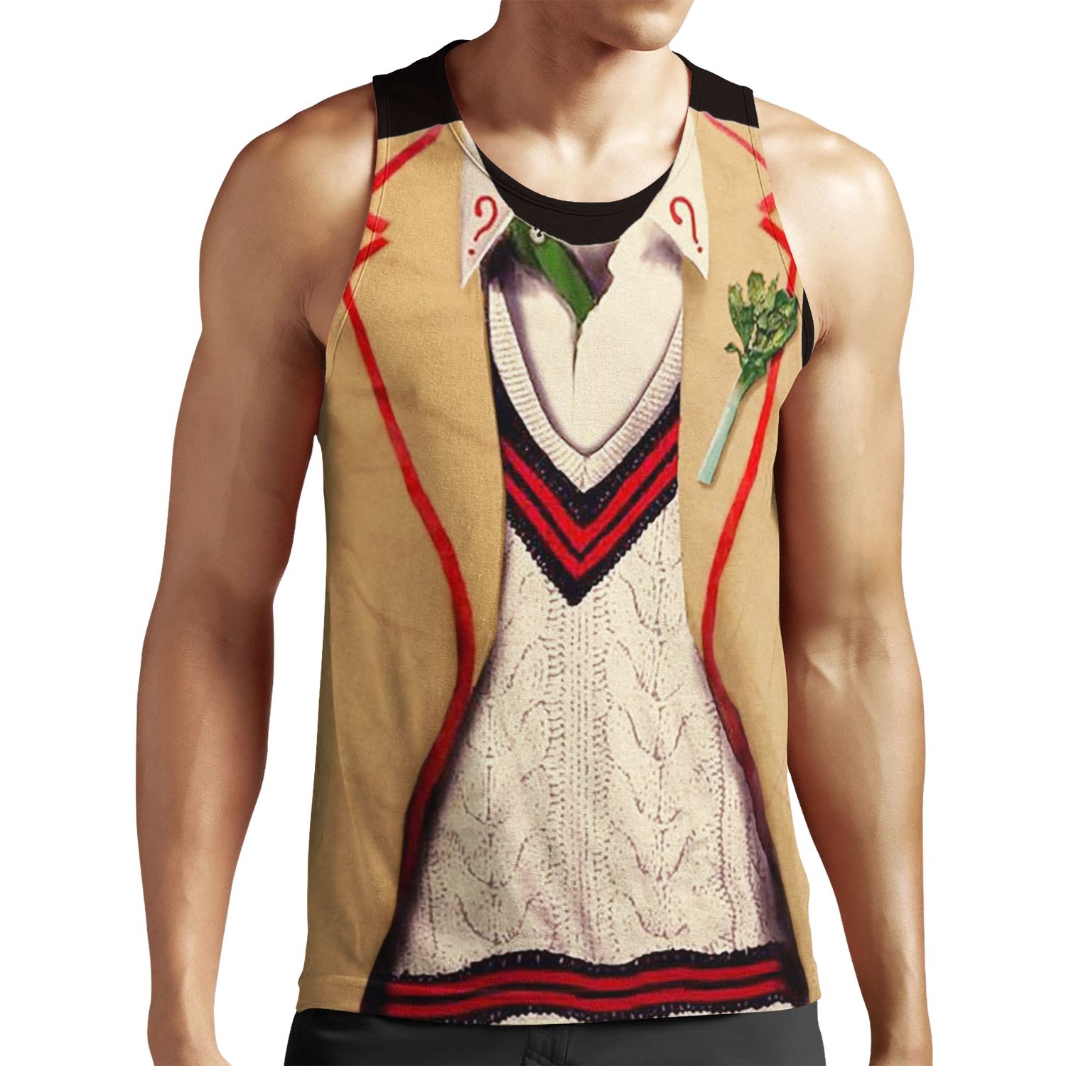 5Th Doctor T All-over-print Unisex Tank Top