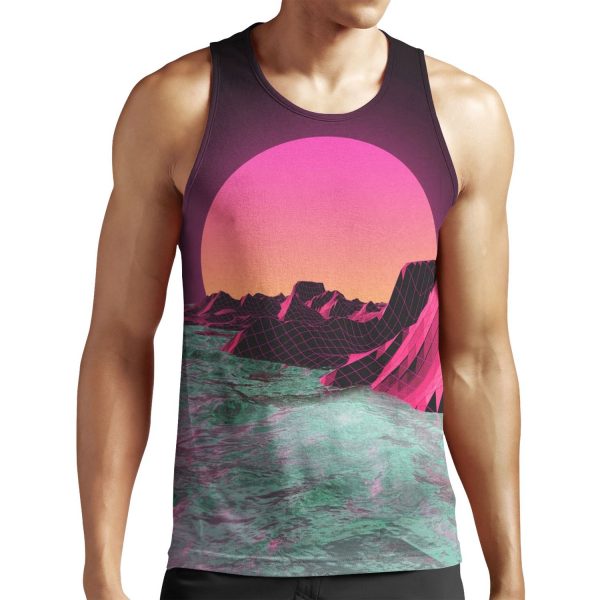 80 S R I S E R All-over-print Unisex Tank Top