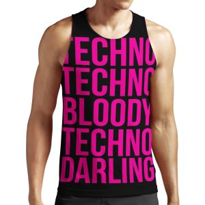 Absolutely Fabulous Techno Techno All-over-print Unisex Tank Top