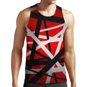 Abstract Hallen Line All-over-print Unisex Tank Top