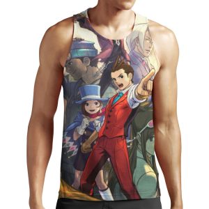 Ace Attorney Apollo Justice All-over-print Unisex Tank Top