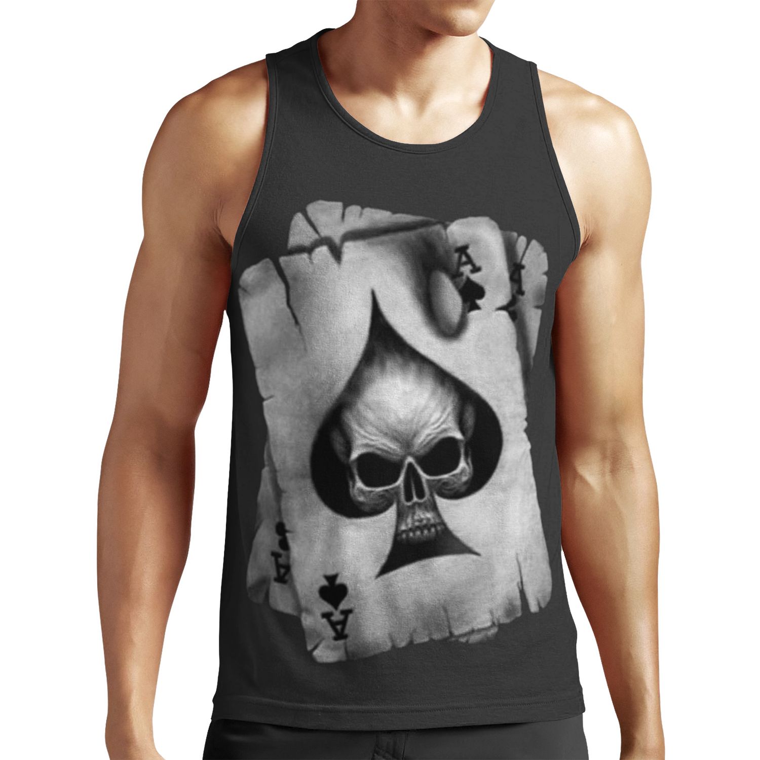 Ace Of Skulls All-over-print Unisex Tank Top