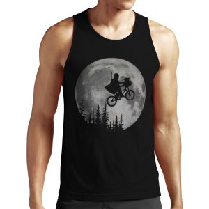 Across The Moon With The Child All-over-print Unisex Tank Top