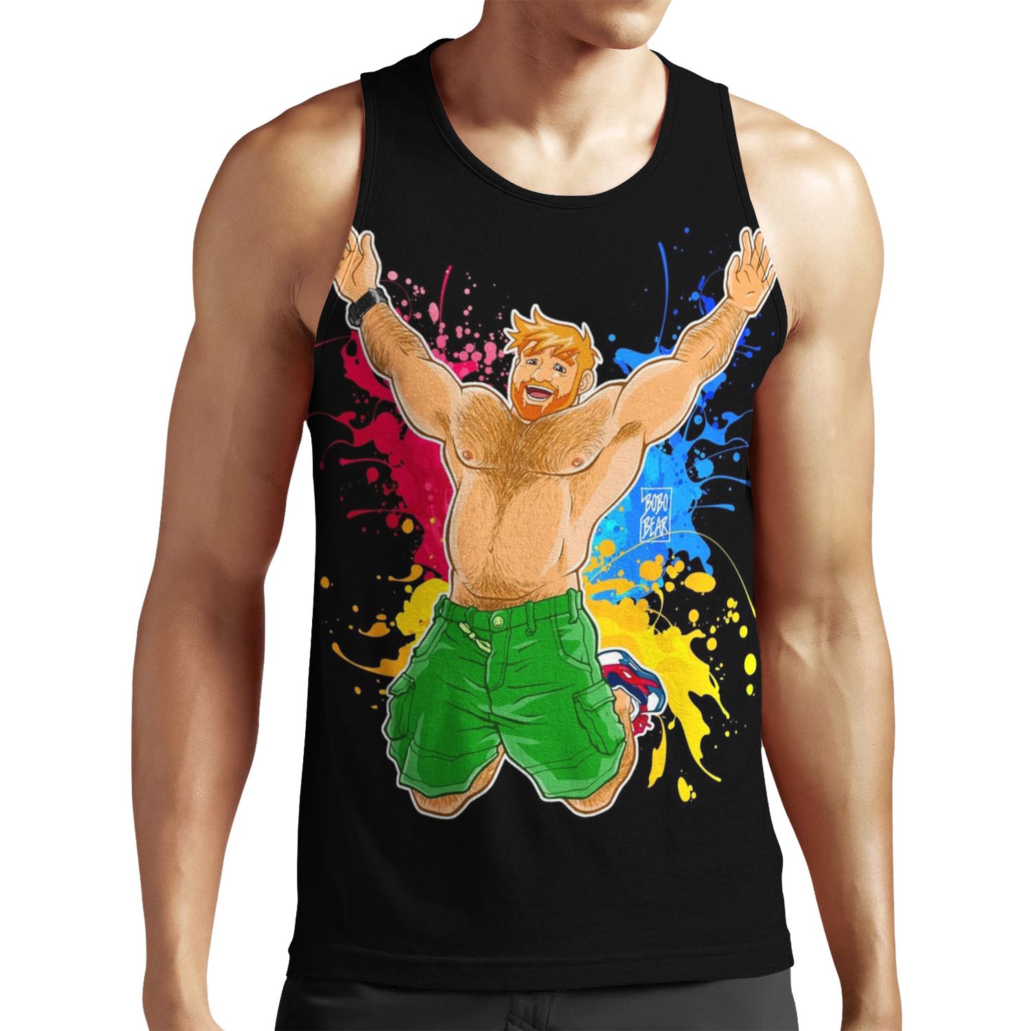 Adam Likes Summer Ginger Edition All-over-print Unisex Tank Top