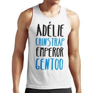 Adelie Chinstrap Emperor Gentoo All-over-print Unisex Tank Top