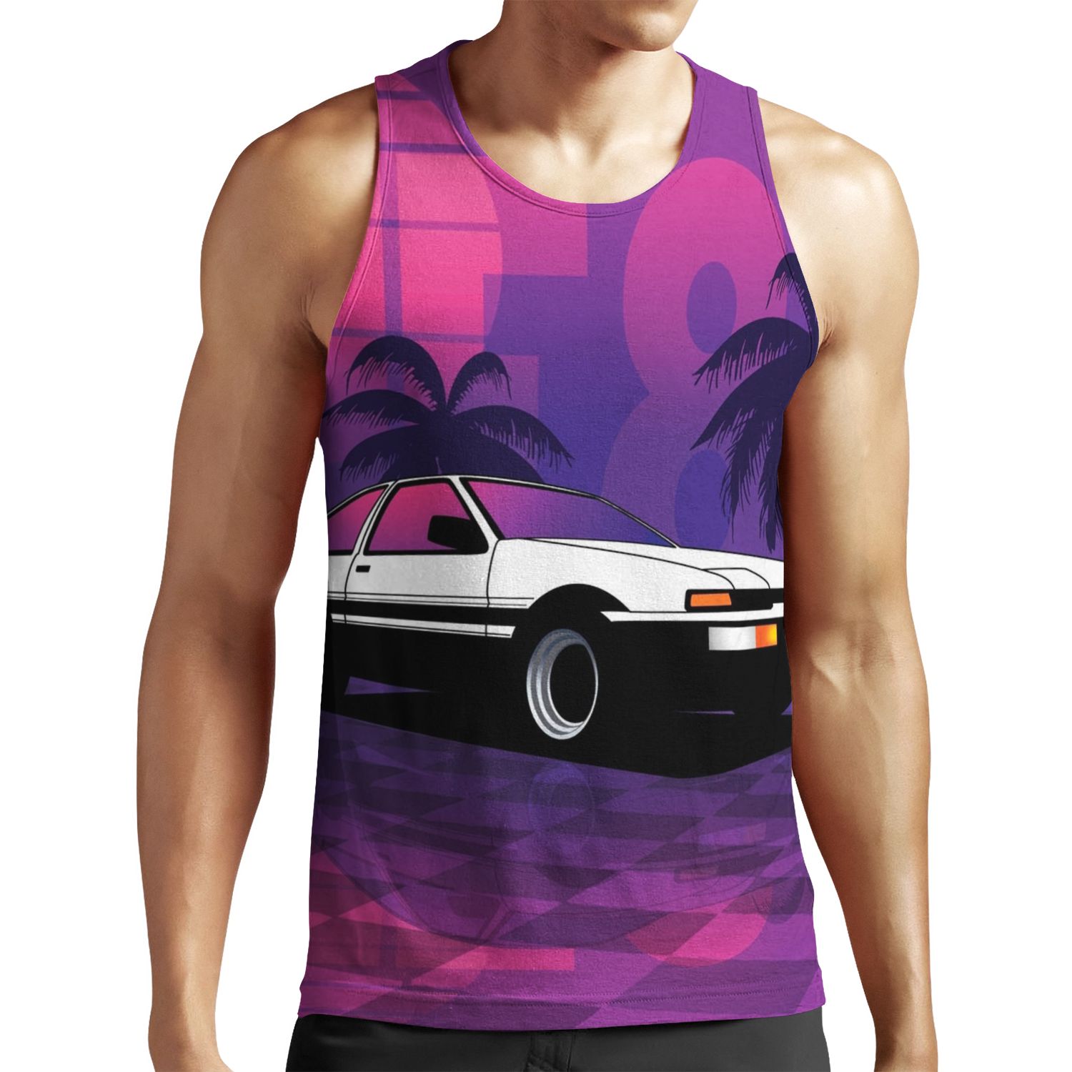 Ae86 All-over-print Unisex Tank Top