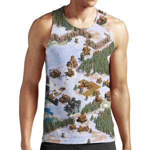 Age Of Empires Snowy Landscape All-over-print Unisex Tank Top
