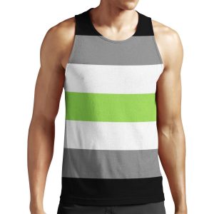 Agender Flag All-over-print Unisex Tank Top