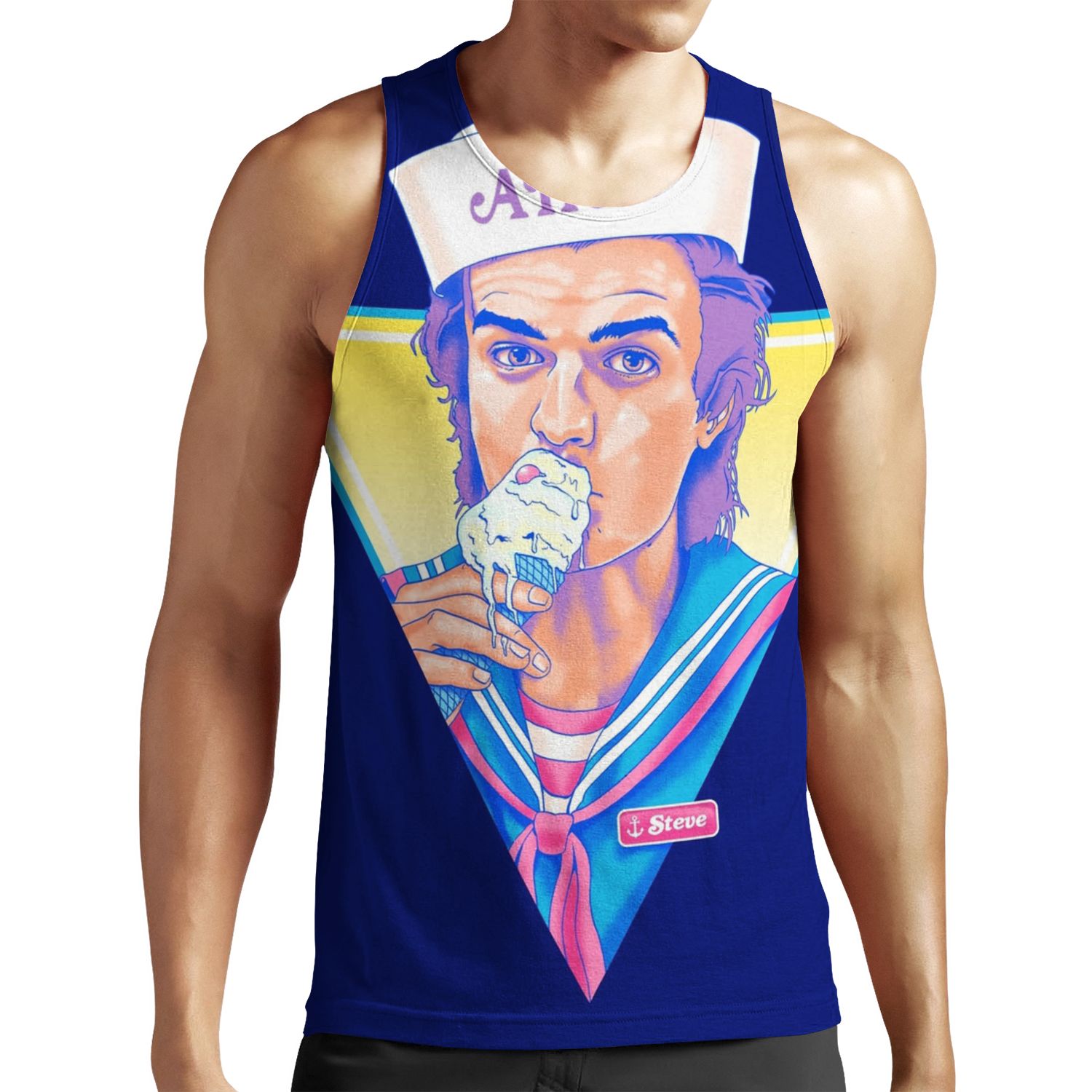 Ahoy Stranger Things Steve Harrington All-over-print Unisex Tank Top