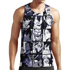 Aizawa Shota Collage All-over-print Unisex Tank Top