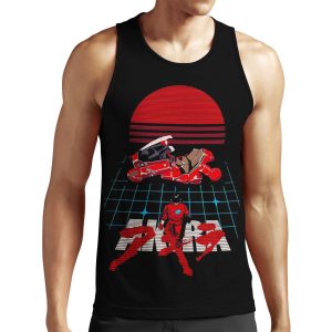 Akira Motorbike All-over-print Unisex Tank Top