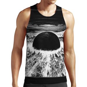 Akira Neo Tokyo Explosion All-over-print Unisex Tank Top