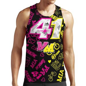 Aleix Espargaro Number 41 All-over-print Unisex Tank Top