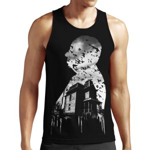 Alfred Hitchcock Collage All-over-print Unisex Tank Top