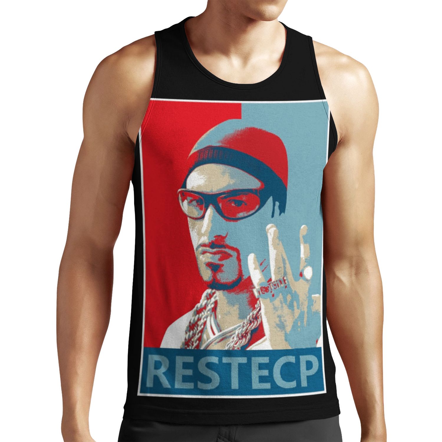 Ali G Respect All-over-print Unisex Tank Top