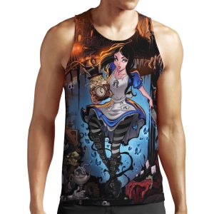 Alice In Wonderland All-over-print Unisex Tank Top