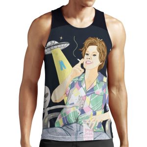 Alien Abduction Ms Rafferty All-over-print Unisex Tank Top