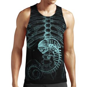 Alien Radiography X Ray All-over-print Unisex Tank Top