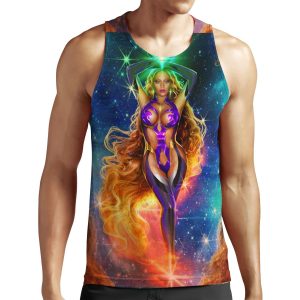 Alien Superstar All-over-print Unisex Tank Top
