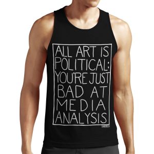 All Art Is Political Night Shift All-over-print Unisex Tank Top