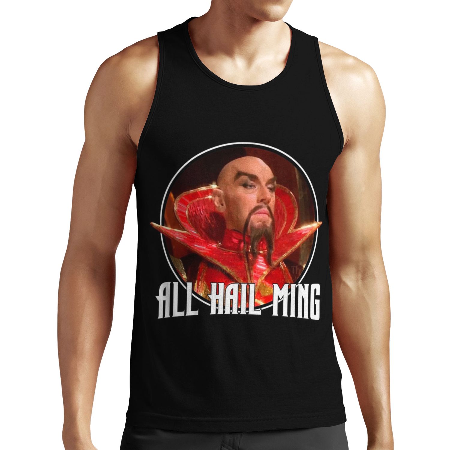 All Hail Ming Inspired By Flash Gordon All-over-print Unisex Tank Top
