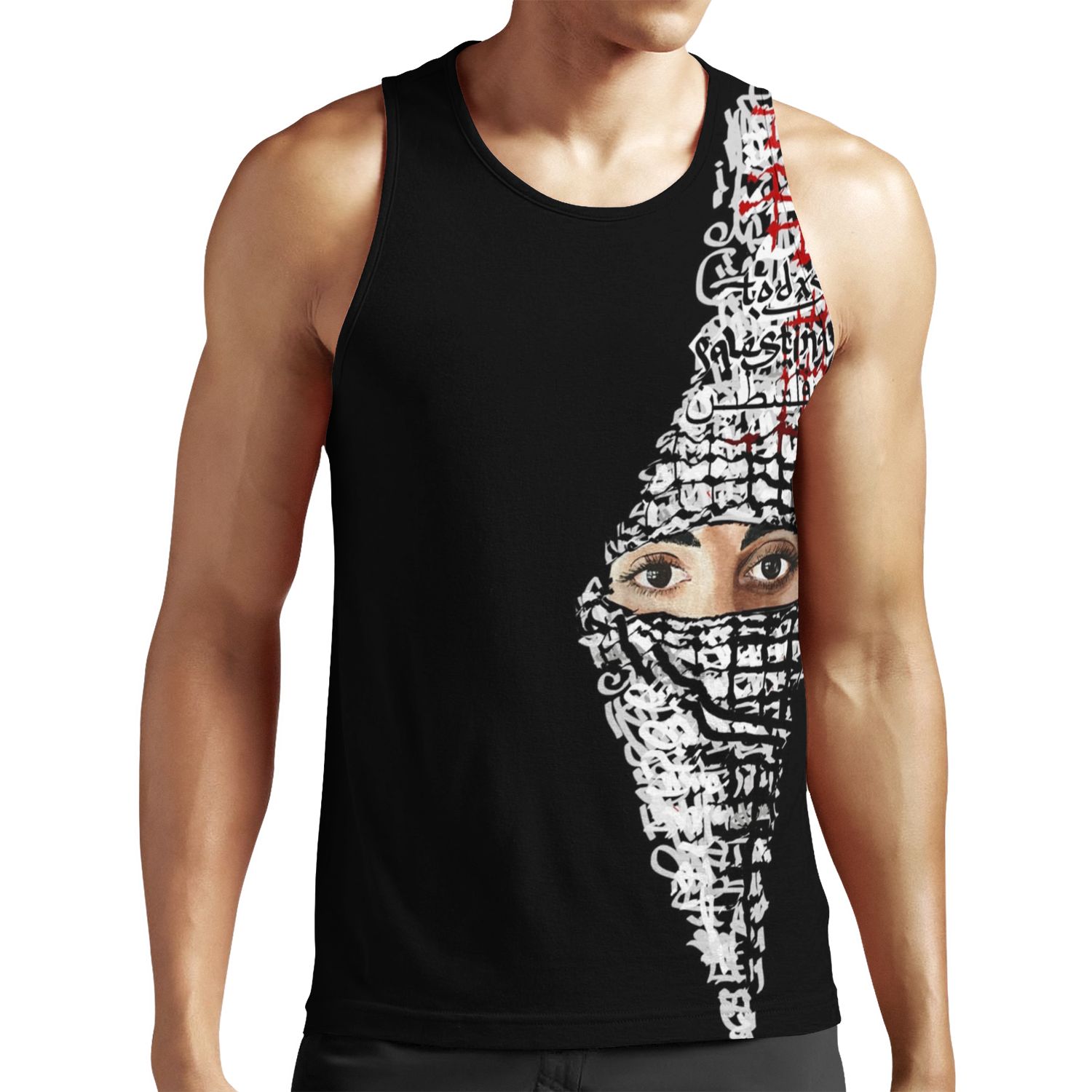 All Palestine All-over-print Unisex Tank Top